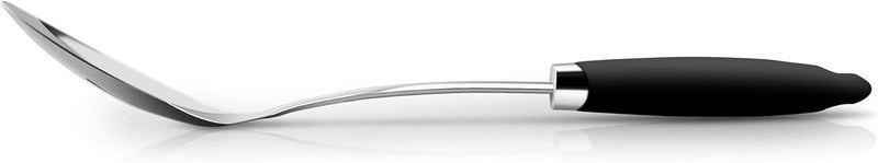 JXWING Brushed Stainless Steel Non-Slip Ergonomic Handle Spoon - Image 3